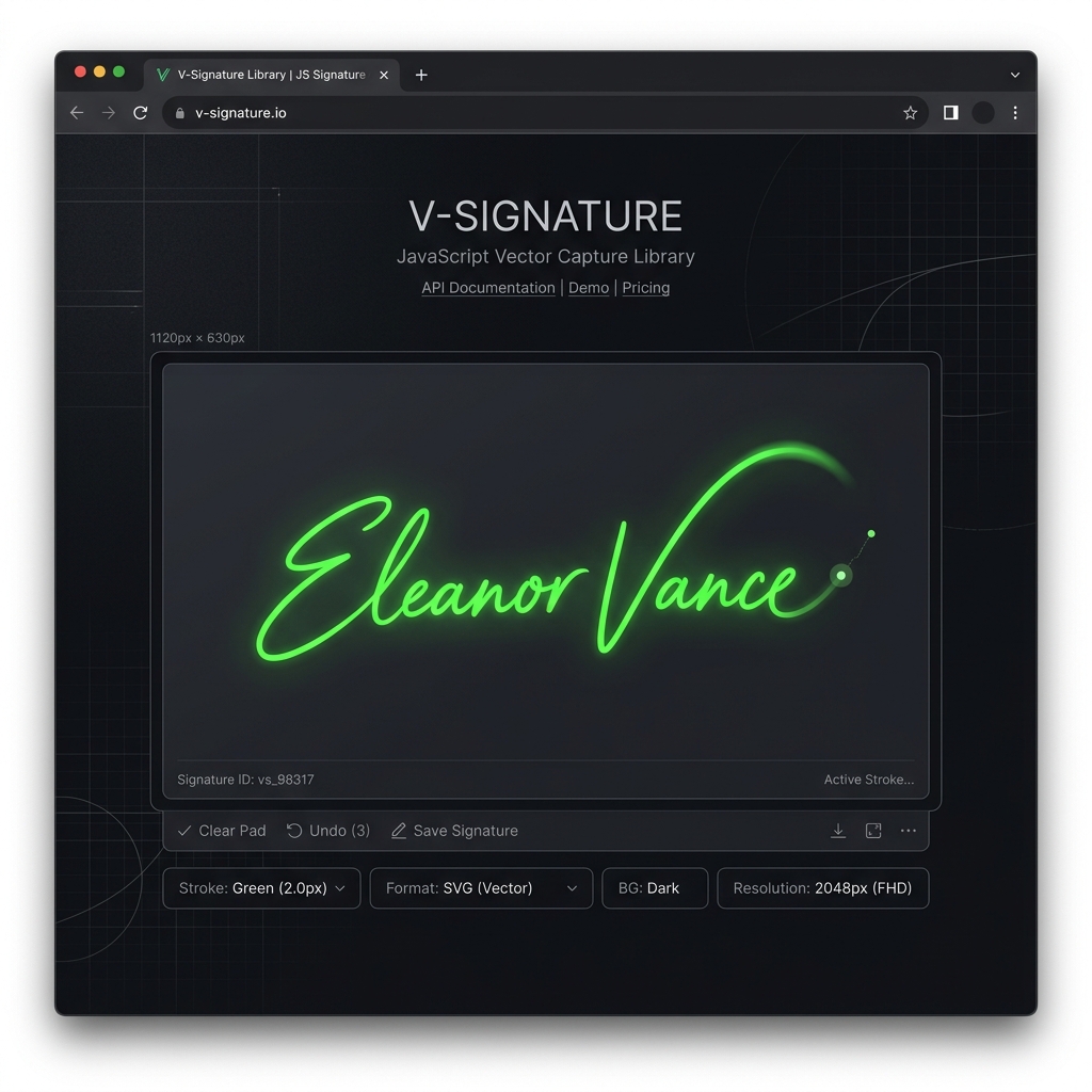 V-Signature Case Study Visual